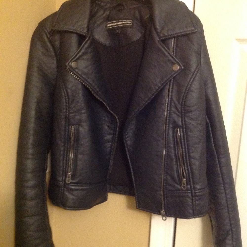 Urban Outfitters x Members Only Leather Jacket